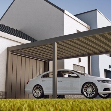 Inspirace Carport ARTOSI – hliníkový přístrešok pre autá
